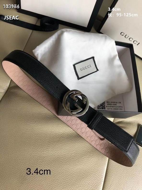 Gucci belt 34mm 95-125cm 8L17